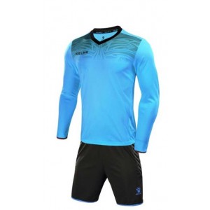 Kelme Goalkeeper Shirt and Short Set Adult Size Medium Sky Blue/Grey | Goalkeepers Equipment | Goalkeepers Shirts, Shorts and Pants 