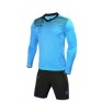 Kelme Goalkeeper Shirt and Short Set Adult Size Medium Sky Blue/Grey