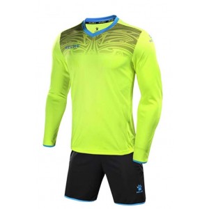 Kelme Goalkeeper Shirt and Short Set Adult Size Medium Yellow/Grey | Goalkeepers Equipment | Goalkeepers Shirts, Shorts and Pants 