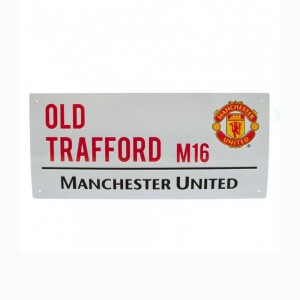 Manchester United Old Trafford M16 Stadium Street Sign | Manchester United FC Merchandise