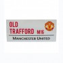 Manchester United Old Trafford M16 Stadium Street Sign