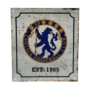 Chelsea FC Retro Club Logo Sign | Chelsea FC Merchandise