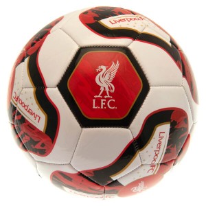 Liverpool FC Size 5 Football Red/Navy | English Premier League Club Footballs | Footballs | Liverpool FC Merchandise