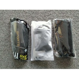 3 PACK ,FOOTBALL GRIP SOCKS, BLACK, SHIN PADS AND  SOCK SLEEVES, US 7 to 9 | Shin Pads, Knee/Elbow Pads | Socks