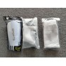 3 PACK ,FOOTBALL GRIP SOCKS, WHITE, SHIN PADS AND  SOCK SLEEVES, US 7 to 9