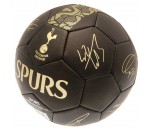 Tottenham Hotspur FC Signature Football Size 5, Black and Gold