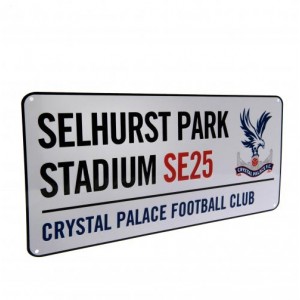 Crystal Palace Selhurst Park Street Sign | Crystal Palace FC