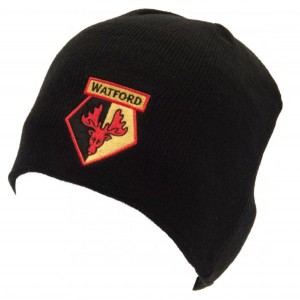 Watford FC Football Beanie (Knitted Hat) | Watford FC